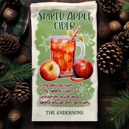 Geprikkelde Appelcider Kerstcocktail Recept Theedoek