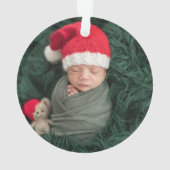 Gepritiseerd bij grootouders | Vastgesteld jaar Ornament (achterkant)