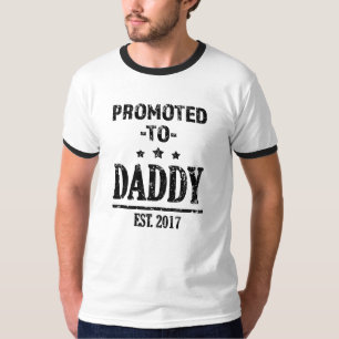 Gepritiseerd bij Papa 2017 mannen shirt voor nieuw