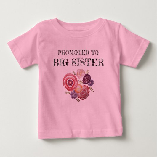 Gepritiseerd naar Big Sister T-shirt (Voorkant)