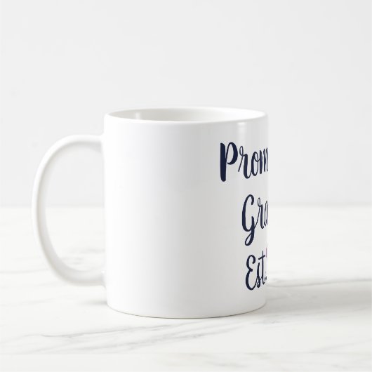 Gepritiseerd naar Grammie Navy & Paarse Mok (Links)