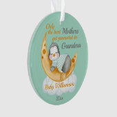 Gepritiseerd naar Grandma Baby Penguin Ornament (voorkant)