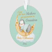 Gepritiseerd naar Grandma Baby Penguin Ornament (voorkant)