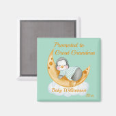 Gepritiseerd naar Great Grandma Baby Penguin Magneet (Voorkant / Achterkant)