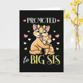 Gepritiseerd naar grote zuster Cute Big Sis Kaart (Gele Bloem)