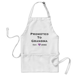 Gepritiseerd naar oma Adult Apron Standaard Schort