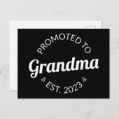 Gepritiseerd naar oma Est. 123 Briefkaart (Voorkant / Achterkant)