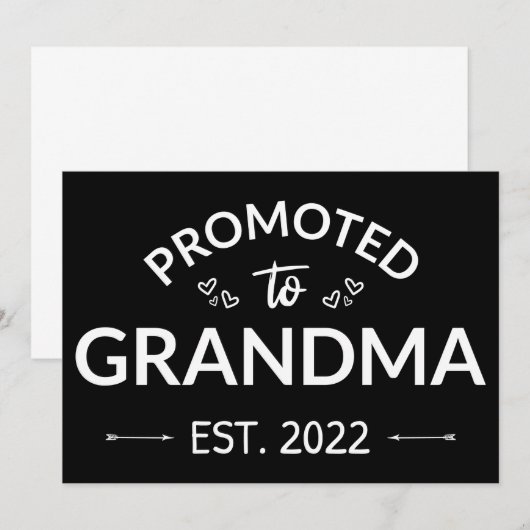 Gepritiseerd naar oma Est. 2022 II Kaart (Voorkant / Achterkant)