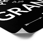 Gepritiseerd naar oma Est. 2022 II Poster (Hoek)