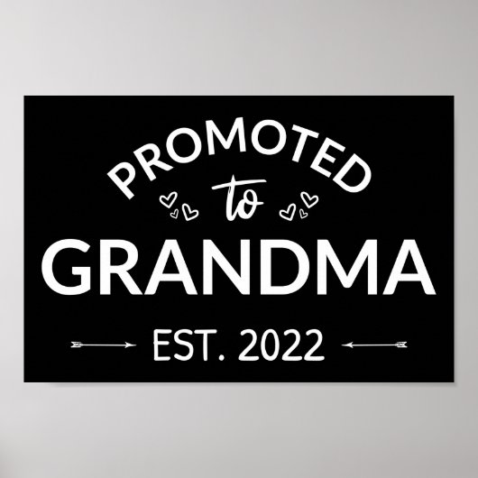 Gepritiseerd naar oma Est. 2022 II Poster (Voorkant)