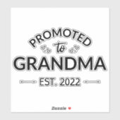 Gepritiseerd naar oma Est. 2022 II Sticker (Vel)