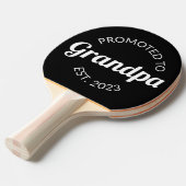 Gepritiseerd naar opa e.st. 123 tafeltennisbatje (Voorkant Gekanteld)