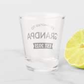 Gepritiseerd naar opa e.st. 2023 II Shot Glas (Achterkant)