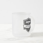 Gepritiseerd naar opa matglas koffiemok (Voorkant rechts)