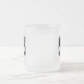 Gepritiseerd naar opa matglas koffiemok (Center)