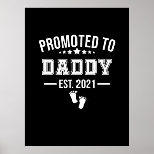 Gepritiseerd naar papa 2021 eerste vaders poster
