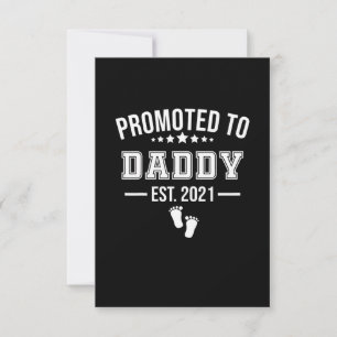 Gepritiseerd naar papa 2021 eerste vaders RSVP kaartje