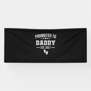 Gepritiseerd naar papa 2021 eerste vaders spandoek