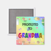 Gepritiseerd voor grootmoeder magneet (Voorkant / Achterkant)