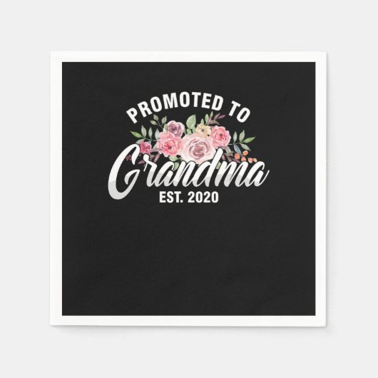 Gepritiseerd voor grootmoeder om cadeau te krijgen servet (Voorkant)