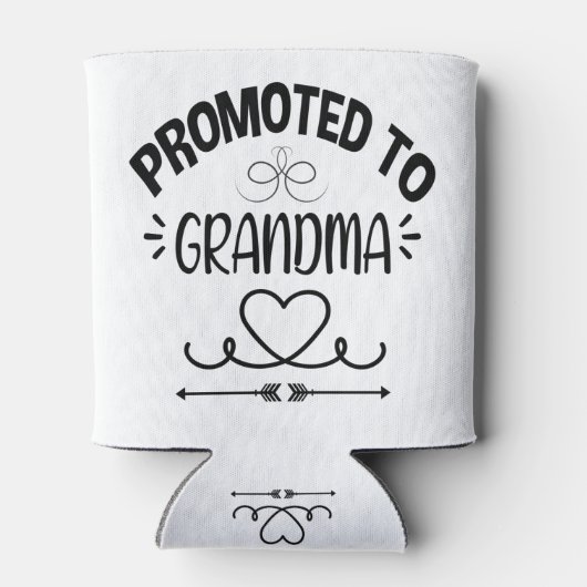 Gepritiseerd voor grootmoeder tijdens de zwangersc blikjeskoeler (Achterkant)