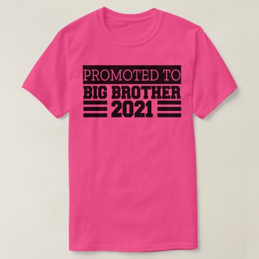 Gepritiseerd voor grote broer t-shirt (Design voorkant)
