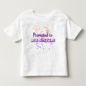 Gepritiseerd voor grote zus kinder shirts (Voorkant)