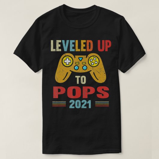 Gepritiseerd voor Poppen EST 2021 tot opa T-shirt (Design voorkant)