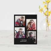 Geprobeerd om normaal te zijn zodra gevouwen Wensk Kaart (Gele Bloem)