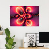 "Geproduceerd door de omringende geluiden" Poster (Thuiskantoor)