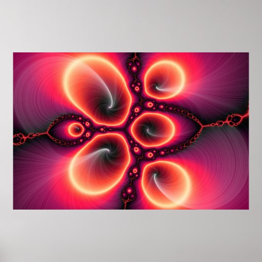 "Geproduceerd door de omringende geluiden" Poster (Voorkant)