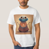 Geproduceerd door Kunstmatige Inlichtingen T-Shirt (Voorkant)