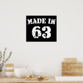 Geproduceerd in 1963 poster (Keuken)