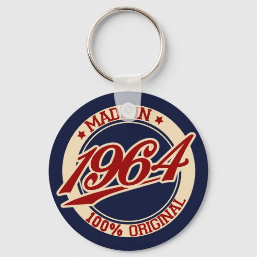 Geproduceerd in 1964 sleutelhanger (Voorkant)