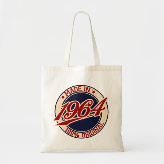 Geproduceerd in 1964 tote bag (Voorkant)