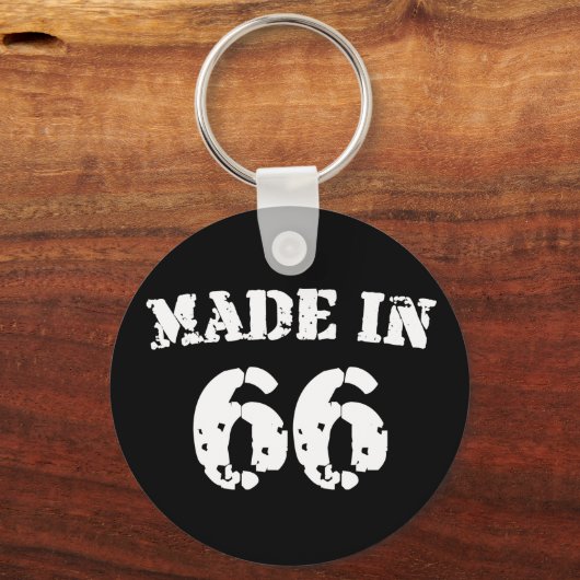 Geproduceerd in 1966 sleutelhanger (Voorkant)