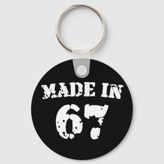 Geproduceerd in 1967 sleutelhanger (Voorkant)