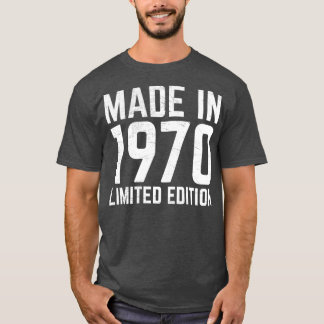 Geproduceerd in 1970 t-shirt