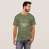 Geproduceerd in 1970 t-shirt (Voorkant volledig)