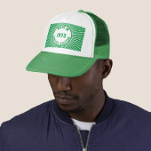 Geproduceerd in 1973 trucker pet (In situ)