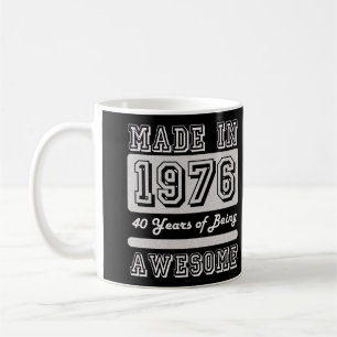 Geproduceerd in 1976 koffiemok