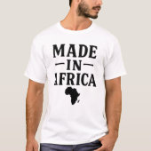 Geproduceerd in Afrika T-shirt (Voorkant)