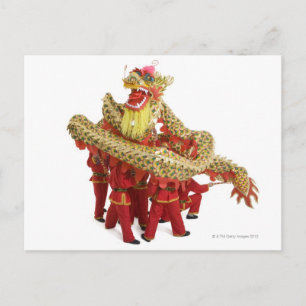 Geproduceerd in Beijing, China 3 Briefkaart