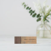 GEPRODUCEERDE CORROSIEVE GRUNGE ORANJE METALEN GET MINI VISITEKAARTJE (Staand voorkant)