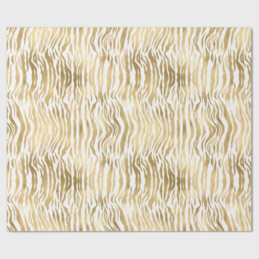 GEPRODUCEERDE WITTE DIERLIJKE AFDRUKWEEKWRAP CADEAUPAPIER (Vlak)