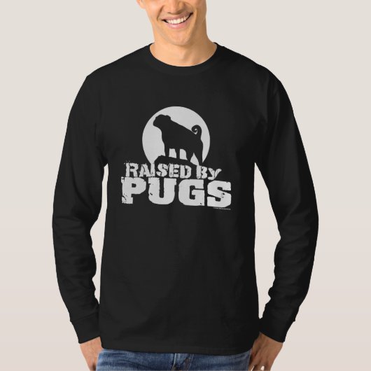 GEPROFIEERD DOOR PUGS Longsleeve Dark Shirt (Voorkant)