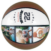 Gepromoot aan Baba | Aangepaste foto Basketball Basketbal (Voorkant)