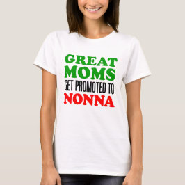 Gepromoot aan Nonna T-shirt
