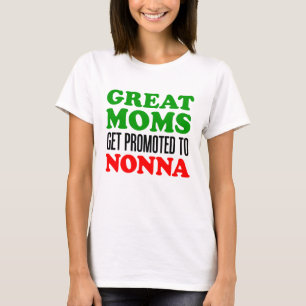 Gepromoot aan Nonna T-shirt