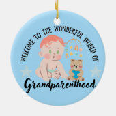 Gepromoot aan oma keramisch ornament (Achterkant)